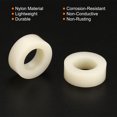 thumbnail image 4 of Unique Bargains Ensemble de Rondelles d'Espacement Rondes 40 Pack Nylon 5,8,10,12mm Longueur pour Bloc de Vis M8, Beige, 4 of 5