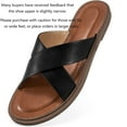 thumbnail image 6 of Ablanczoom Womens Sandals Dressy Slides: Comfortable Flat Slides for Women Shoes, 6 of 6