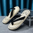 thumbnail image 4 of Eashi Men's slippers New Beach Summer Flip Flop Slipper Comfort Anti-slip, 4 of 7