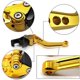 thumbnail image 3 of Aluminum Adjustable Motorcycle Brake Clutch Lever For HondaGrom 150 2013 - 2015 2014 Motorbike Clutch Handle Brake Lever, 3 of 4