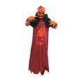 thumbnail image 4 of Disfraz de calabaza diabólica para niños, ropa ligera para Halloween, ideal para carnaval. para altura 120cm, 4 of 9