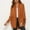 Orange, variant on Women Chunky Twisted Cable-Knit Sweater,Juniors Winter Long Sleeve Cardigan Loose Casual Versatile Pullover Tops