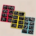 thumbnail image 1 of Deducción de inteligencia 8 8 piezas ABC desenrollado 9 cadenas deducción de inteligencia 30 piezas juego de juguetes educativos de metal, 1 of 1