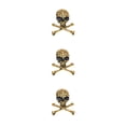 thumbnail image 3 of Minnieouse Broche de calavera de estilo Punk, broches encantadores de tibias cruzadas para mujer, bisutería de moda para el Día de San Valentín, Pascua, Type4 NO4 Minnieouse CBP191851, 3 of 6