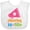 AA-White, variant on Inktastic Cheerleader Megaphone Cheerleading Team Girls Baby Bib