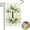 Garden Flag-T, variant on Monogram Letter A-Z Garden Flag, 12x18'''' Linen Double Sided Garden Flags for Outside, Family Last Name Initial Outdoor Decoration Flag, Suitable for Yard, Porch, Balcony (Flagpole not Included)