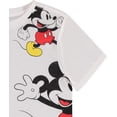 thumbnail image 2 of Disney Women's Shirt, Printed Classic Curved Hem Mickey Mouse T-shirt White – XS, 2 of 5