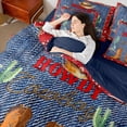 thumbnail image 4 of Homewish Cowboy Boots Twin Bedding Sets 7-Piece for Teens,Vintage Western Theme Bedding Comforter Set Microfiber,Bohemian Paisley Breathable Sheet Sets,Ultra Soft Home Decor,Reversible, 4 of 8