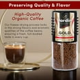 thumbnail image 5 of JARDIN Premium Freeze Dried Coffee - Organic Instant Coffee Blend with Deep Dark, Gold, & Guatemala Atitlan - Gourmet Coffee Ideal for Coffee Lovers and Casual Drinkers - 3-Pack - 190g, 5 of 5