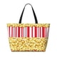 thumbnail image 2 of Fotbe Popcorn Bolsa de Viaje para Playa - Resistente al Agua, Bolsa Tote de Gran Capacidad y Ligera con 7 Bolsillos para Mujeres y Hombres, 2 of 7