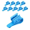 thumbnail image 2 of Gazechimp 10 Pieces Aquarium Pipe Holder Adjustable Tank Water Pipe Mounting Clip Blue, 2 of 7