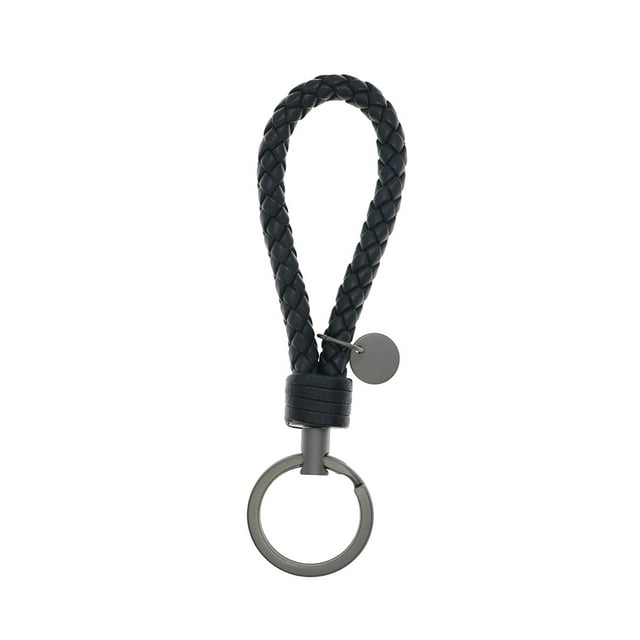 Wosthever Colgante para bolso, adorno para coche, llaveros, calcomanía colgante decorativa multicolor, divertido estilo Simple, tamaño Artesanía Negro 3.3*9 cm