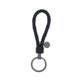 thumbnail image 2 of Inteprter LLavero de cuerda tejida trenzada de cuero, resistente al desgaste, bolsa de bricolaje, colgante exquisito, resistente al agua, Artesanía Negro 3.3*9 cm, 2 of 6