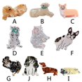 thumbnail image 3 of Animal Shape Hair Claw Clips Non Slip Grab Grip Acetate Barrettes Dog Hairpin, 3 of 5