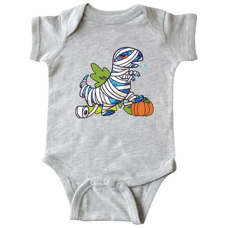 

Inktastic Halloween Dinosaur Mummy Gift Baby Boy or Baby Girl Bodysuit