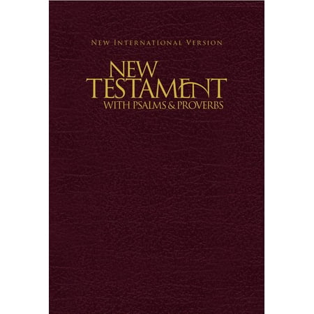 New Testament with Psalms & Proverbs-NIV (Paperback)