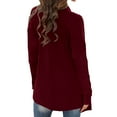 thumbnail image 5 of Pyhlmscde Womens Lightweight Cardigan Sweater Knit Loose Long Sleeve Sweater Casual Soft Drape Open Front Fall Dusters 2025, Lightweight Cardigans for Women,Cardigan Pack, 5 of 7