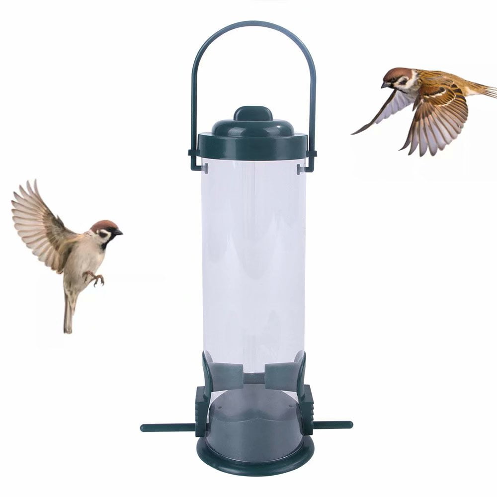 Tianlu Bird Feeder Bird Food Dispenser, Bird Food Dispenser, PVC Eco