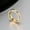 Girl's, variant on 18K Gold Plated Titanium Steel Silver Brushed Band Wedding Jewelry Couple Rings