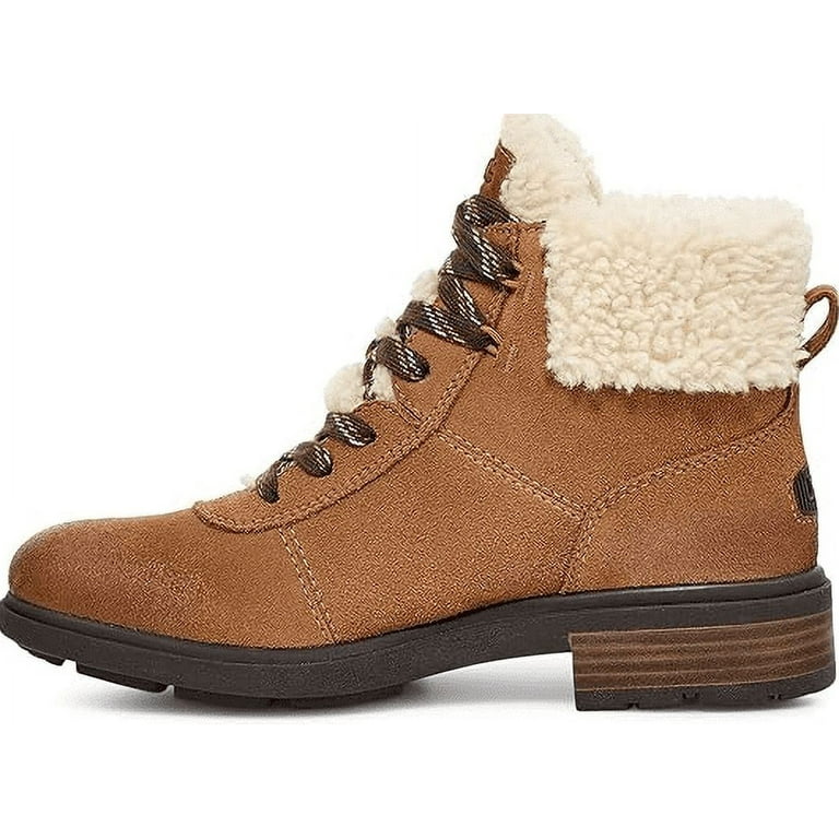 UGG Women s Harrison Cozy Lace Up Waterproof Fashion Boot