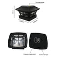 thumbnail image 2 of Solar Post Cap Lights For 4x4 Wooden Posts Garden Decoration White, 2 of 5