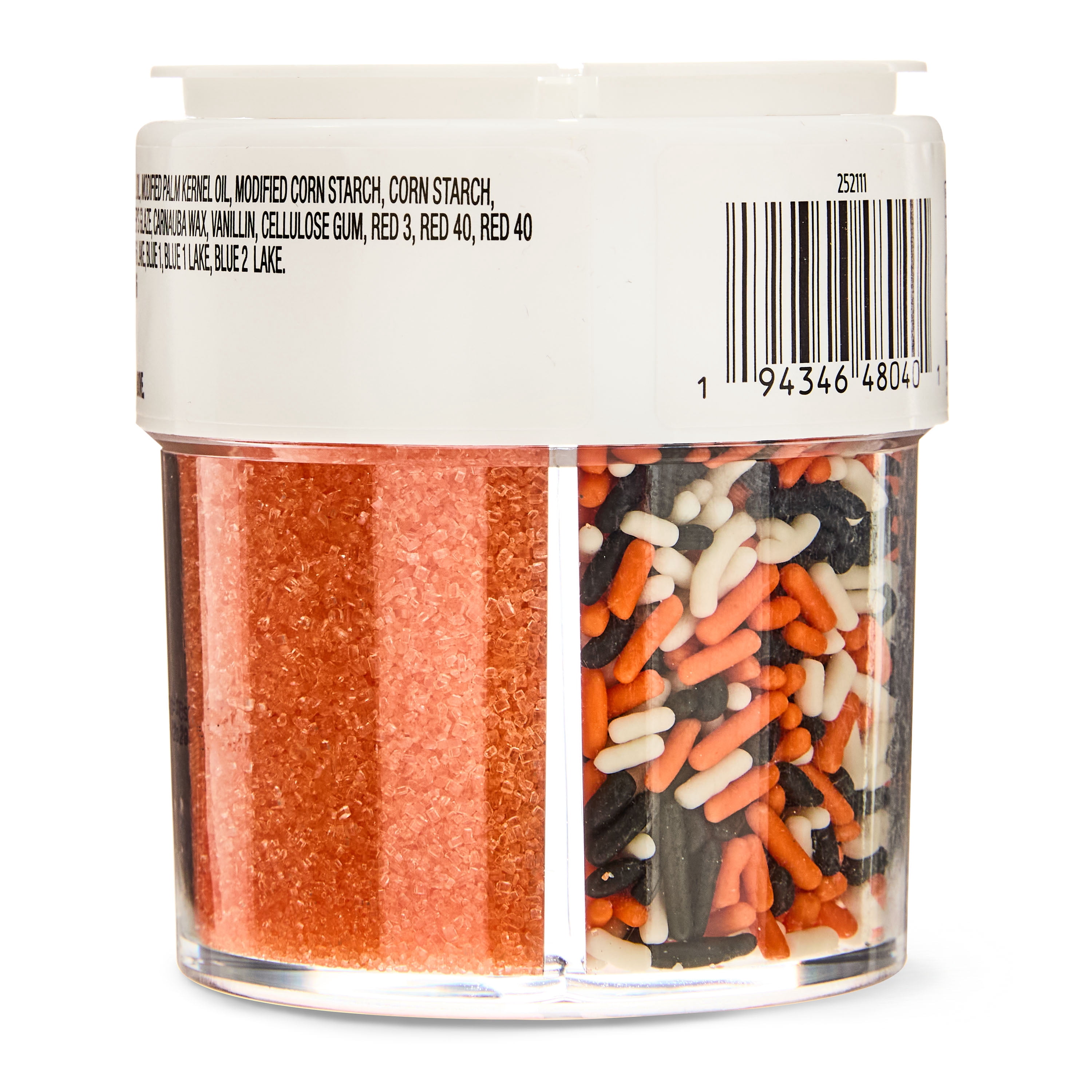 Great Value 4-Cell Halloween Sprinkle Mix, 3.2 oz