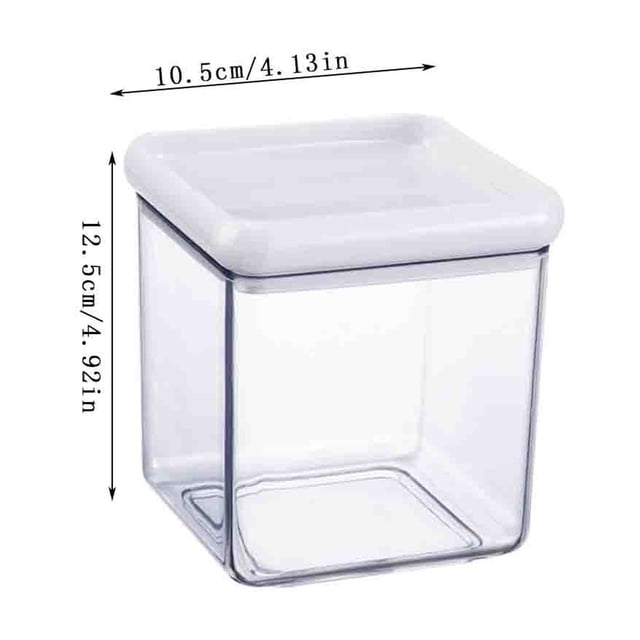 Airtight Food Storage Containers,Kitchen Storage Containers Storage Jar Refrigerator Fresh-Keeping Box Storage Box Household Cereals Kitchen Snacks Food Cereals Sealed Jar