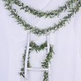 thumbnail image 4 of POWKOL - Guirnalda de eucalipto artificial, 2 unidades, hojas de eucalipto colgantes artificiales, guirnalda verde para decoración de pared, arco de fondo de boda, 1,8 m, protección UV, para, 4 of 6