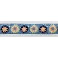 thumbnail image 3 of (Lt. Blue, Navy, Peach & Maize) 1-7/8" Crochet Lace - 3 Yards, 3 of 3