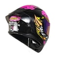 thumbnail image 3 of Casco Abatible Para Moto Kov Brainy Rosa/ Negro Talla M KOV Brainy, 3 of 3