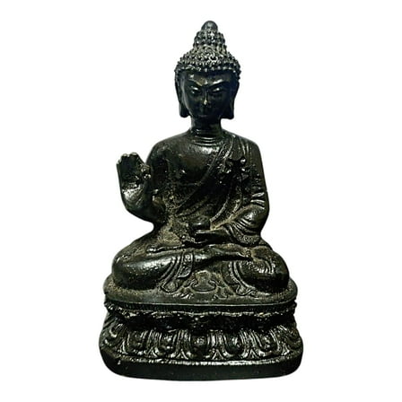 Lord Buddha Idol Sitting Position Buddha Mediation Blessing Statue For Décor -3.1 inch