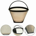 thumbnail image 2 of Stainless Steel Reusable#4 Cone Shape Permanent Coffee Filter Mesh Basket, 2 of 6