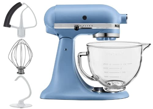blue velvet kitchenaid mixer