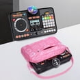 thumbnail image 4 of Bolsas De Transporte Para Mezcladores De Dj Estuche protector de bolsas de almacenamiento para mezclador portátil para VTech KidiStar DJ Mixer (rosa), 4 of 8