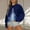 Navy, variant on Girls Sweatshirts Fashion Women's Casual Long Sleeve Round Neck Printed Ladies Sweatshirt Tops Blouse Cute Sweatshirts on Clearance