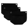 thumbnail image 4 of YEAHIBABY 3Pcs Black Fabric Hanging Garden Planters Non Woven Planting Bags Suitable for Indoor Outdoor Use, 4 of 6