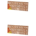 thumbnail image 2 of VONKY Wooden Letters Learning Toy Creativity And Cognitive Development Gift Idea Educational Easy 29*12cm 2Set, 2 of 6