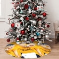 thumbnail image 7 of Lsque Sml Jeffy Print Christmas Tree Skirt, Tree Skirt with Ties or Velcro, Perfect for Holiday Decorations, Halloween, and New Year-30", 7 of 7