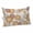 Orange, variant on Geometric Flower Pillow Covers Queen, Vintage Country Floral Blue Yellow on Linen Soft Brushed Microfiber Breathable Throw Pillow Covers, Pillowcase with Zipper for Couch Sofa Bedroom 20"x30"