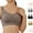 Black, variant on LOVZFMLL Plus Size Bras for Women Push Up Comfort Soft Large Bust Full Coverage Padded Bra Seamless Everyday Bralettes Black 2XL