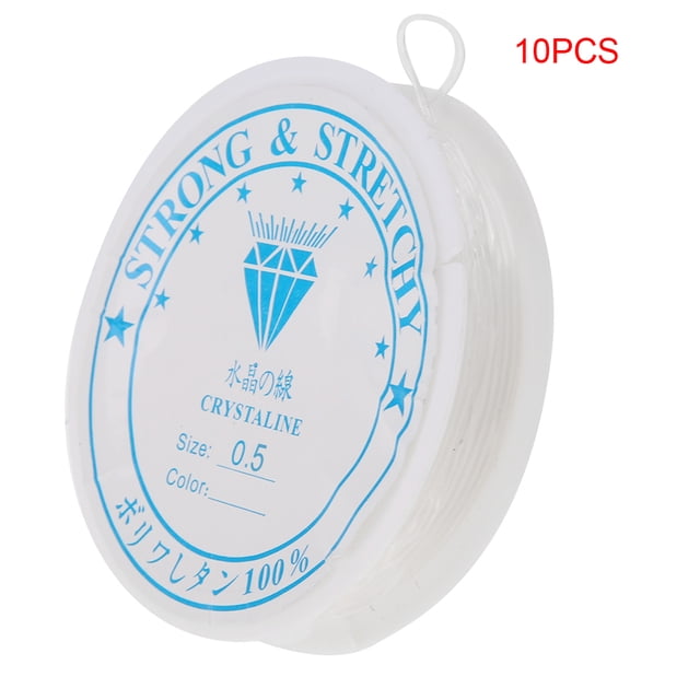Hilo Elástico Para Pulsera, Hilo Elástico Para Pulsera, Hilo Elástico De Cristal, Hilo Elástico Para Pulseras De Cuentas Para Fabricación De Joyas