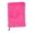 Hot Pink, variant on Clode Clode Plush Fuzzy Cover Lined Notebook 8 Colors 21×14cm 160 Pages Ruled Journal Hardcover Lined
