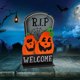 thumbnail image 1 of Adornos de decoración de madera de Halloween Decoración de diseño de escena de fiesta de Halloween Wmkox8yii  fhajkh2584, 1 of 7