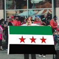 thumbnail image 4 of 90*150cm/3FT*5Ft/59*35IN Syrian Flag Syrian Flag With Brass Grommets And Double Stitched Edges g20242672499, 4 of 5