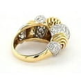 thumbnail image 3 of Opulent Vintage Diamond Cocktail Ring in 18K, 3 of 10