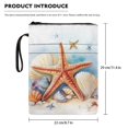 thumbnail image 7 of HELLHERO Book Lovers Gifts Book Sleeve Cover with Washable Zipper Polyester for Fater Journal Bible Carrier Tote Bag Pocket 8.66 x 11.42, 7 of 7