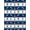 Navy Blue White, Pattern 7, variant on ODIKA 8'x10' Washable Area Rug Lake Trout Nautical Border Lure Novelty Vintage Hooked Fishing Refined for Living Room, Under Sectional, Family , Durable, Non-Slip