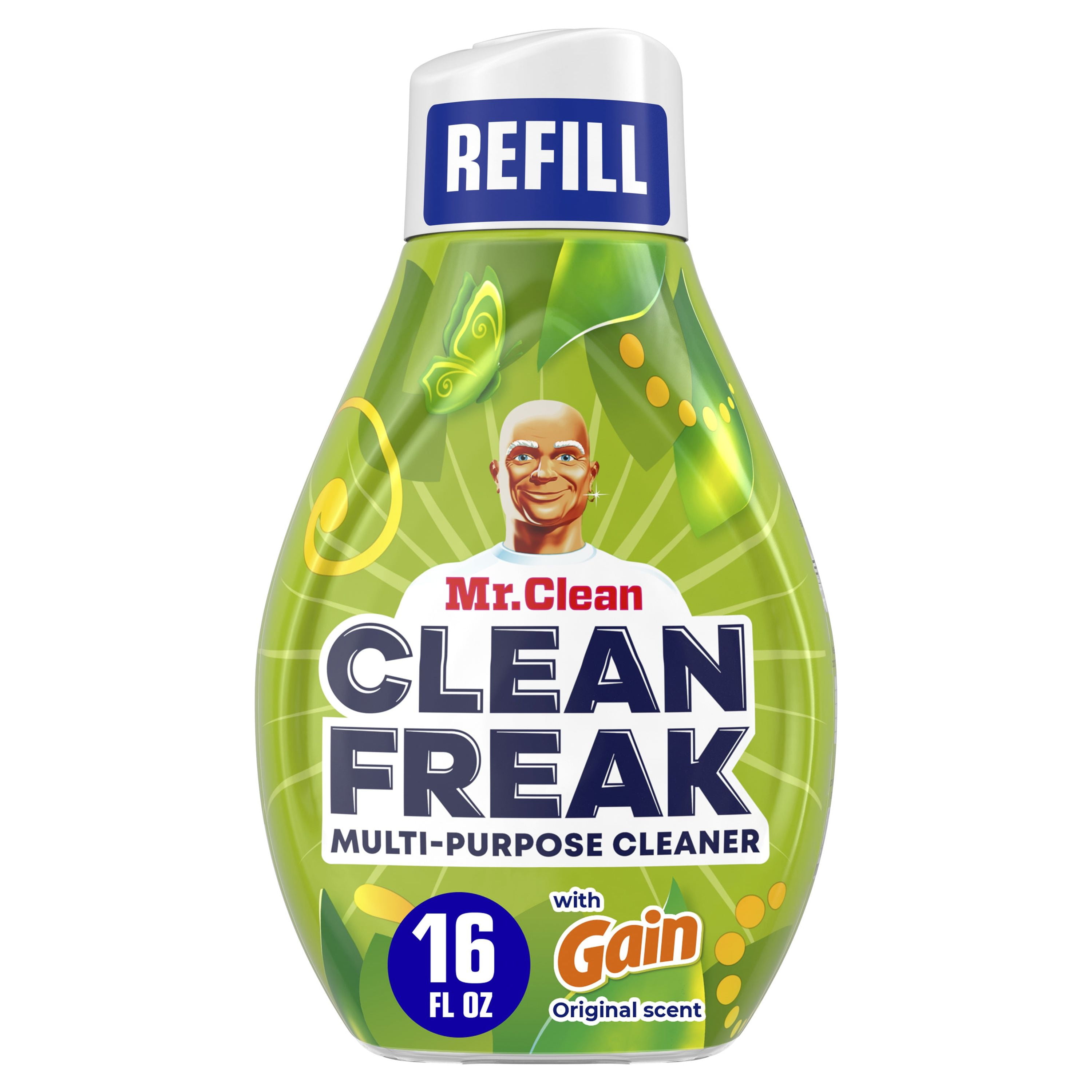 Mr. Clean Deep Cleaning Mist, with Original Gain Scent, Clean Freak, Refill - 16 fl oz