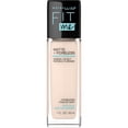 thumbnail image 1 of Maybelline New York Fit Me Matte + Poreless Foundation Makeup, Ultra-Lightweight Formula Controls Shine, for Normal to Oily Skin, 105 fair ivory ,30 ml, 1 of 6