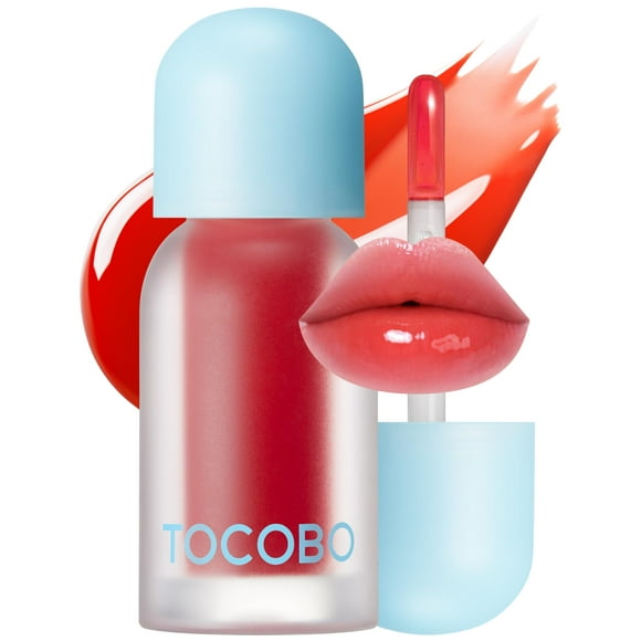 Aceite labial TOCOBO Juicy Berry Plumping 01 Chill Red 3.5 ml Vegan